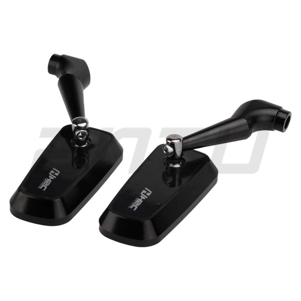 CNC-Aluminiumlegierung Rückspiegel Elektromotorrad Modifiziert Universell Rückfahrspiegel Blauer Spiegel Blendfrei