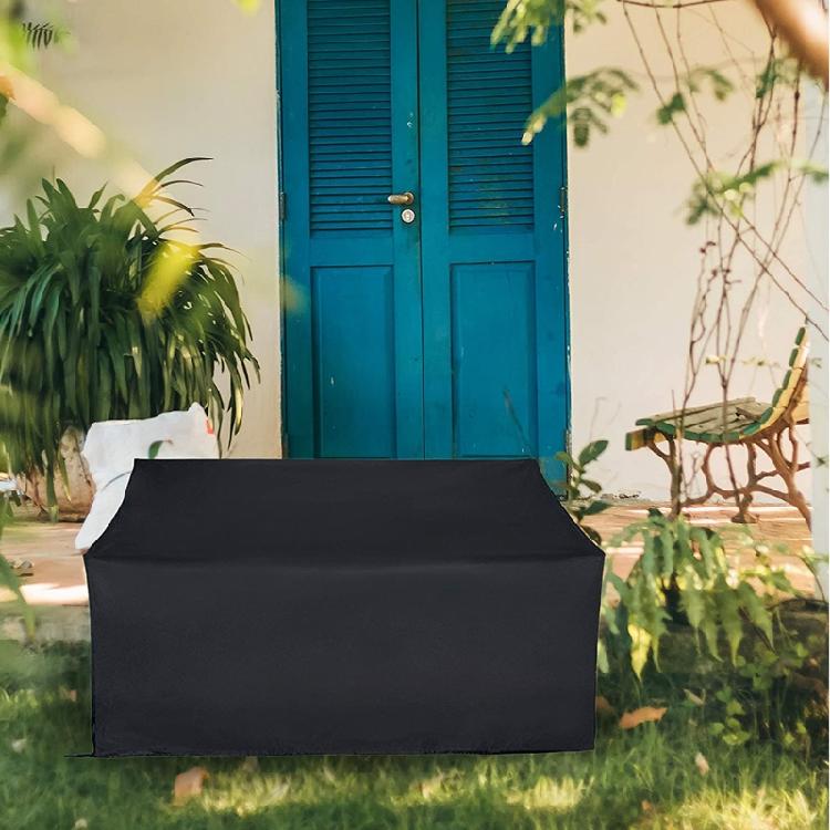 Copertura per Panca da Giardino Protezione Mobili da Patio Stanza Elementi Esterni 2/3/4 Posti