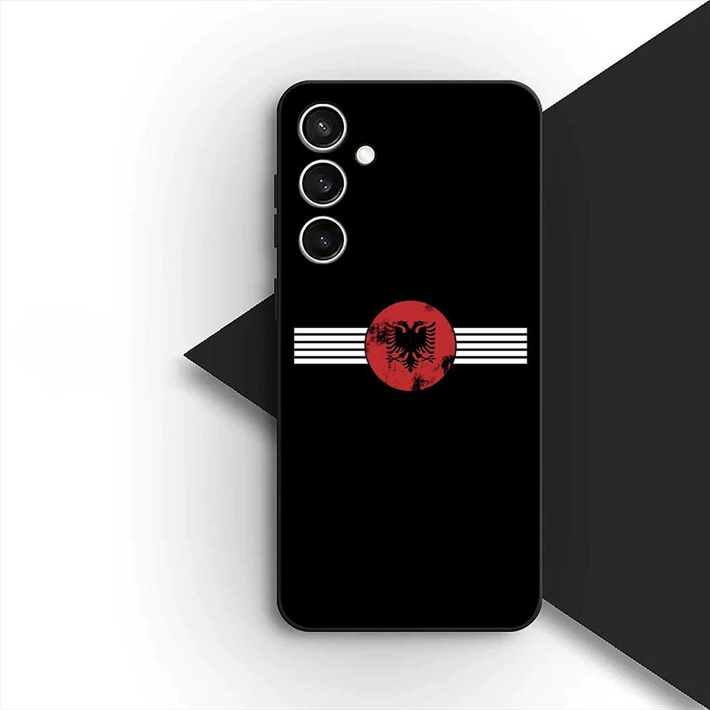 

Casing for Apple iPhone 17 Pro XS Max Air 6 7 8 Plus 5 + SE 2022 SE2 16E Phone Cover Protective Case Albania Albanians Flag iPhone17