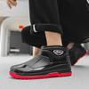 Cooking Low Man Shoes Short Fashion Ankle Chef Kitchen Gum New Wear-resistant Rain Boots for Men Rubber Cheap Garden Wide Toes