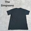 [USED] The Simpsons Halloween Skull T-Shirt, Size L, Black