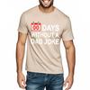 Unisex Summer Man Tshirt Zero Days Without A Dad Joke Short Sleeve Cotton ONeck Top Tees Hiphop Cheap Tshirt Bigger Size