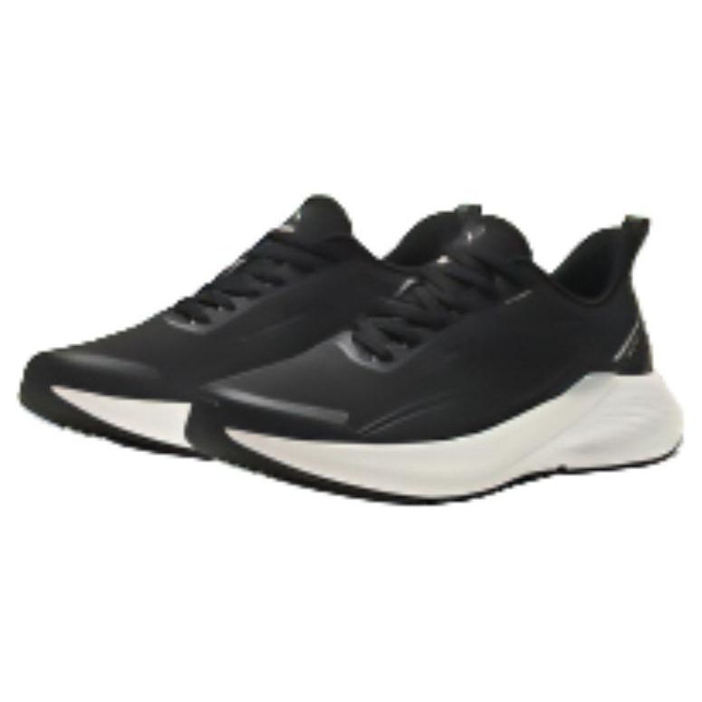 Anta Hydrogen Run 6 Cushioning Durable Low-Top Running Shoes Men Sneaker Black White 112425540-6