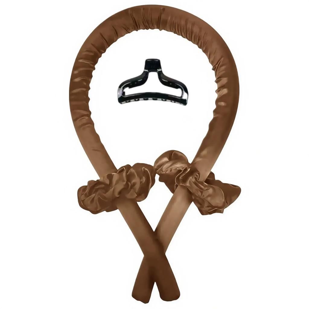 Heatless Curling Rod Headband No Heat Silk Curls Ribbon Hair Rollers Sleeping Soft Headband Lazy Hair Curlers Hairdressing Tools