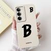 For Oppo Realme 14x 5G RMX3940 Case Popular Letter A-Z Pattern Soft Silicone Cover For Realme V60 Pro 5G Shockproof Phone Shell