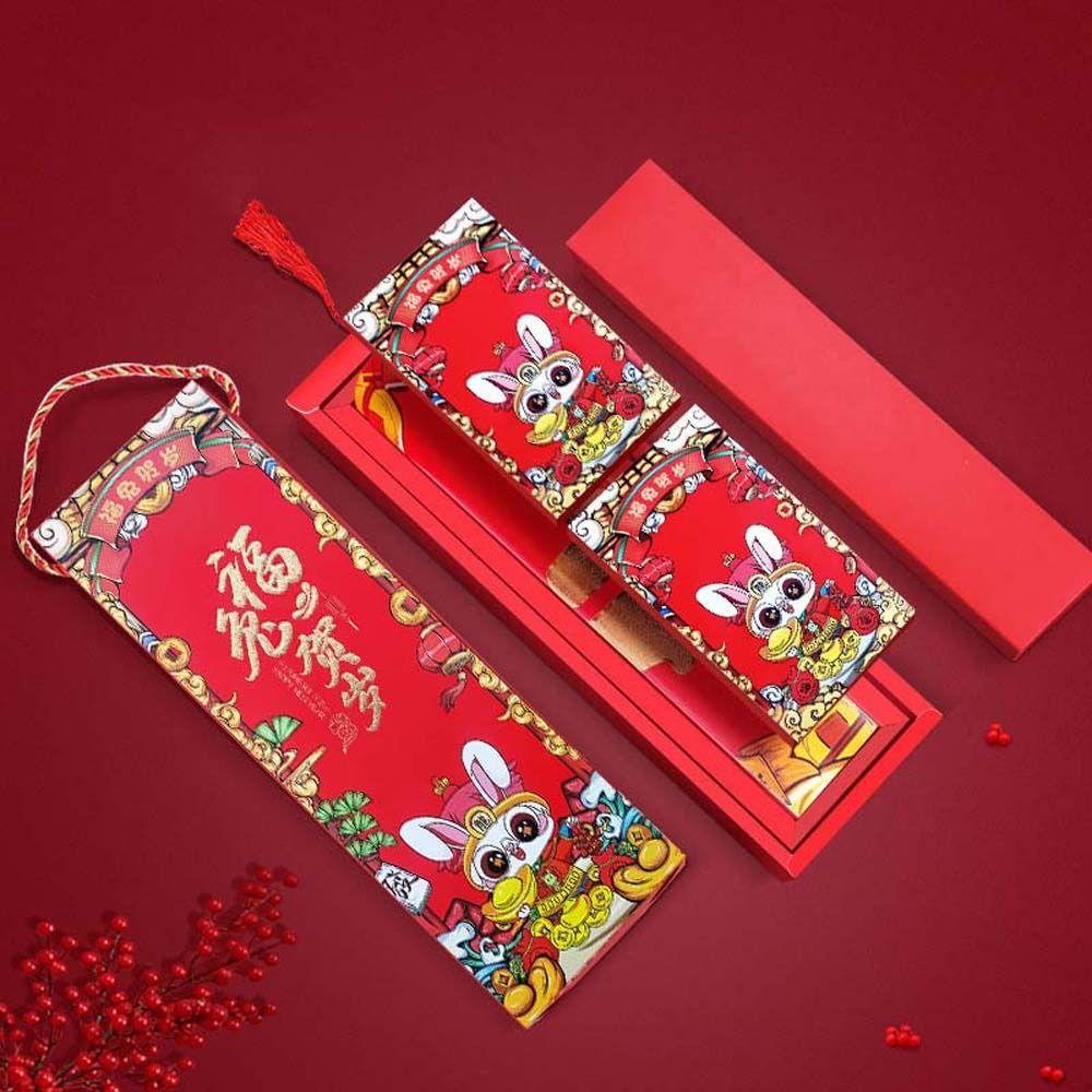 

Ornaments Chinese Door Couplets Red Envelope Chinese New Year Decorations Spring Festival Supplies A3