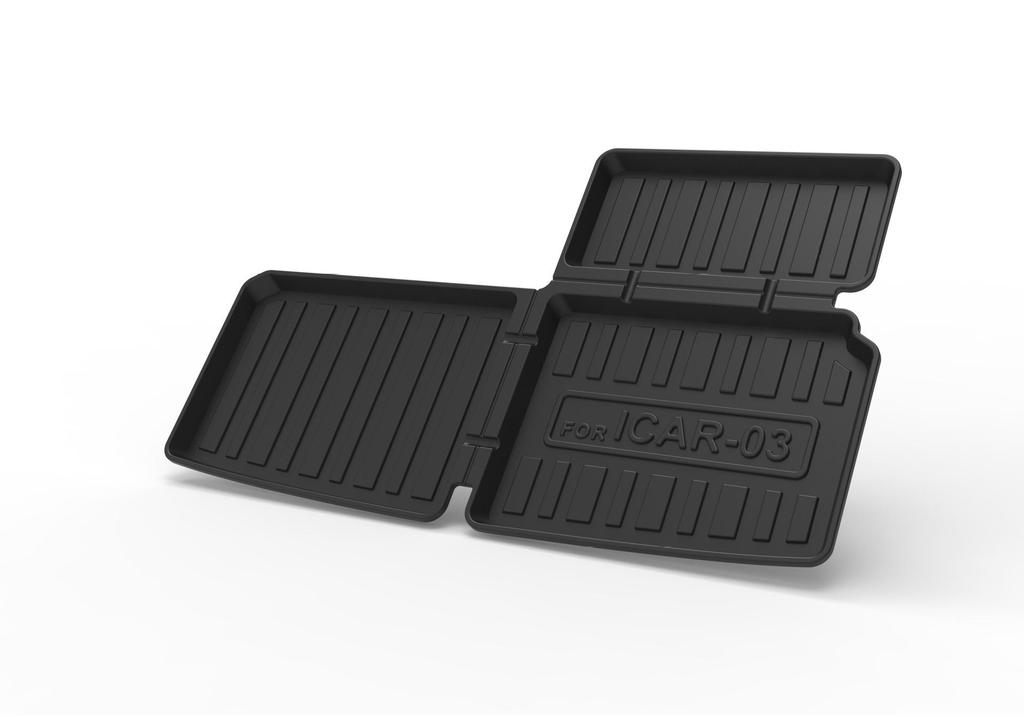 Trunk Mats for Chery and Qoros: Tiggo 3, Tiggo 5, Tiggo 5E, Tiggo 5Pro, Tiggo 3X, Tiggo 7