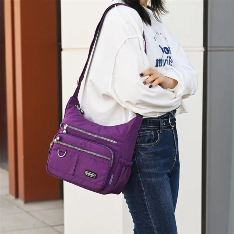 Borsa a tracolla da donna nuova Borsa a tracolla leggera femminile Borsa a tracolla da donna Borsa da donna impermeabile in nylon Sac A Main
