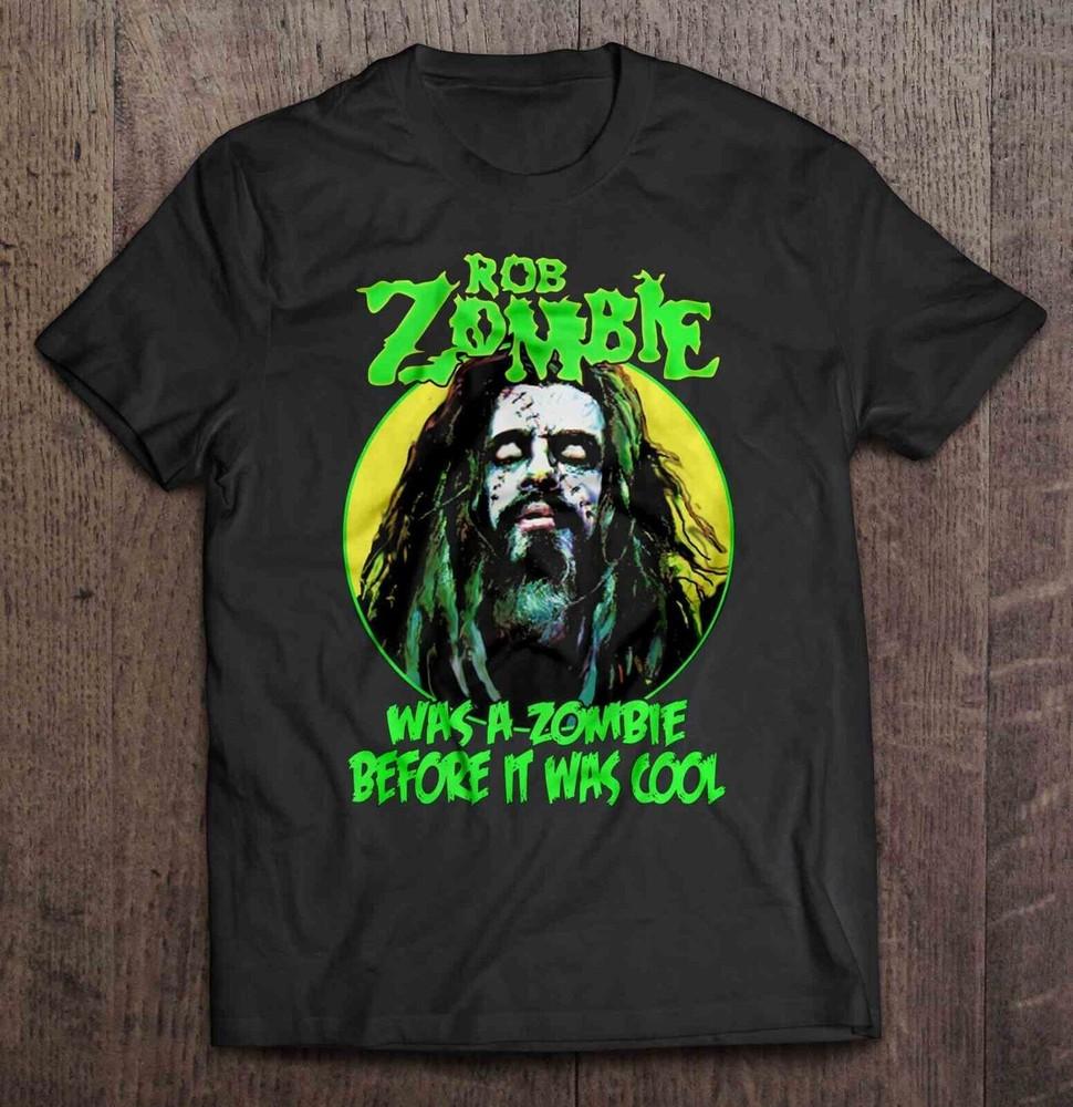 

New popular Rob Zombie Shirt Vintage All size Short Sleeve Shirt A125 S