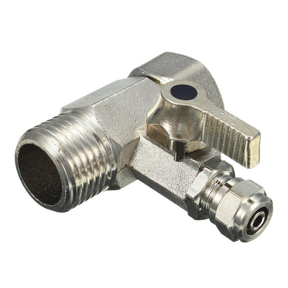 1/2" To 1/4'' With Shut-Off Ball Valve Tap Tee Water Purifier Inlet Three-way Ball Valve Integrated Switch Water Purifier Acce