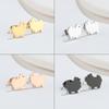 Korean Style Sheep Studs Earrings Animal Earwear Lightweight and Comfortable Ear Accessories for Fashion Enthusiasts