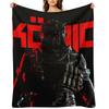 K?NIG-RED Throw Blanket Bed linens Retros Baby Nap Blankets