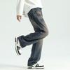 American High Street Retro Washing Gradient Jeans Men's Loose Straight Pants