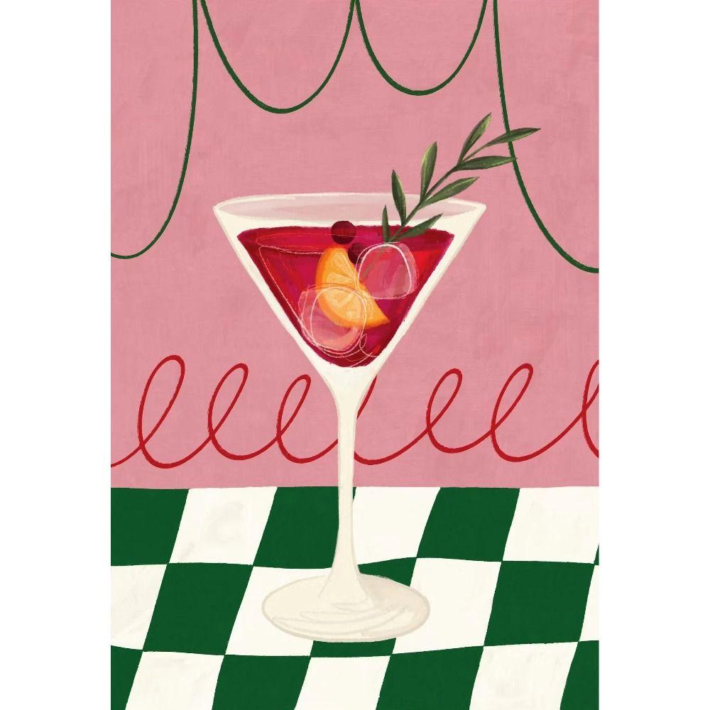 Vintage Christmas Metal Wall Decoration, Holiday Sticker Sign