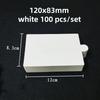 100pcs/set White Black Silver Mousse Mat Bottom Cake Base Boards Paper Board Shape Dessert Tray Christmas Cake Decoration Tools