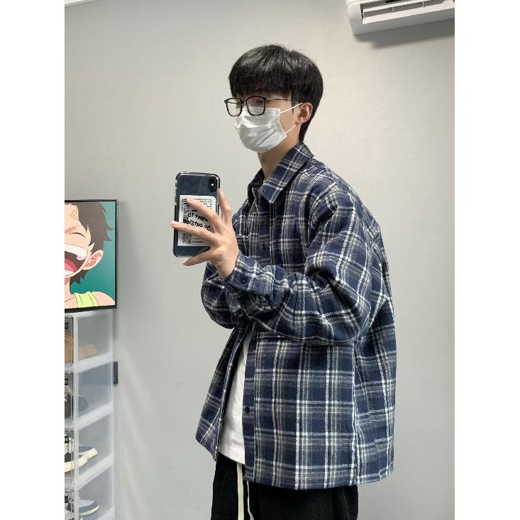 2024 Jaro a Podzim Pu Pánský Pohledný Kabát Ins High Street Módní Značka Hong Kongský Styl Japonský Harajuku Styl Korejský Styl Trendy Volná Bunda