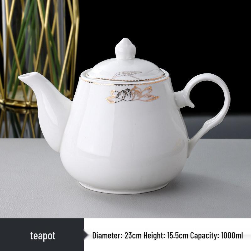 Hotel Restaurant Ceramic Tableware Set: Plates, Bowls, Cutlery, Chopsticks for Private Rooms - 7 or 8 Pieces