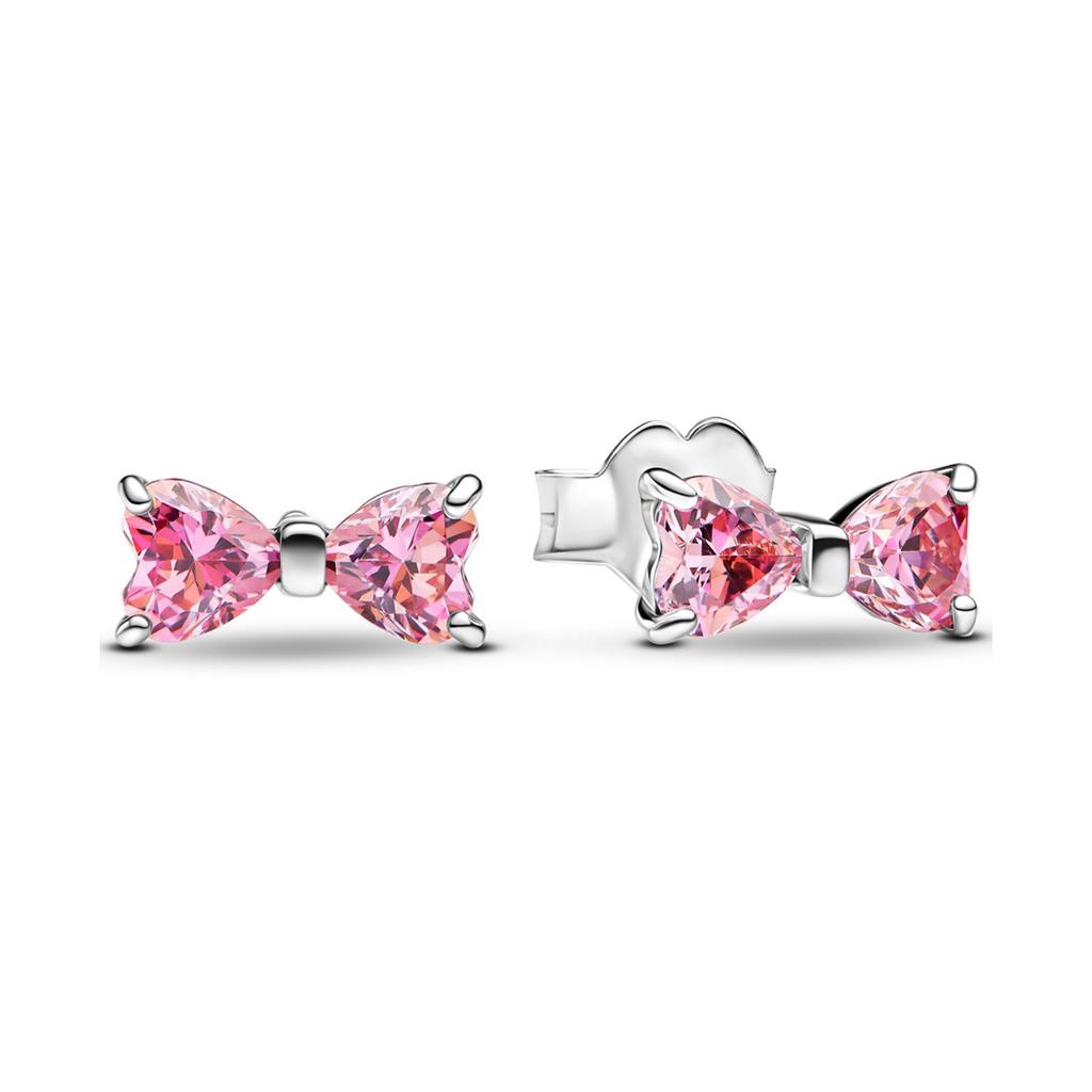 925 Silver Starry Sky Cherry Butterfly Flower Bow Drop Earrings Ear Stud Fine Trinkets Jewelry Women