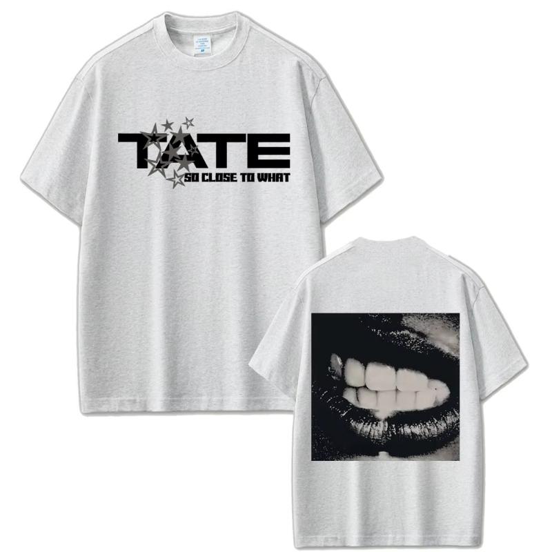 Tate McRae 2025 Concert Miss Possessive Tour 2025 T Shirts Fashion Unisex Women Oversized Tshirt Unisex Pure Cotton Tshirt Tops S