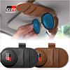 Leather Car Glasses Clip Sun Visor Multi-function Sunglasses Clip for TOYOTA TRD GR Chr Corolla Yaris Rav4 E150 E120 Land Cruiser