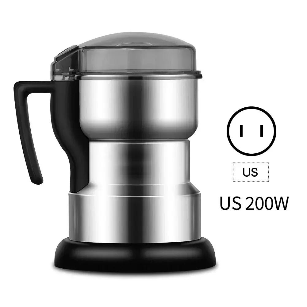 Multifunction Stainless Steel 600/300ml Electric Grinder Spices Mill Cereal Grains Grinder Machine Electric Coffee Beans Grinder