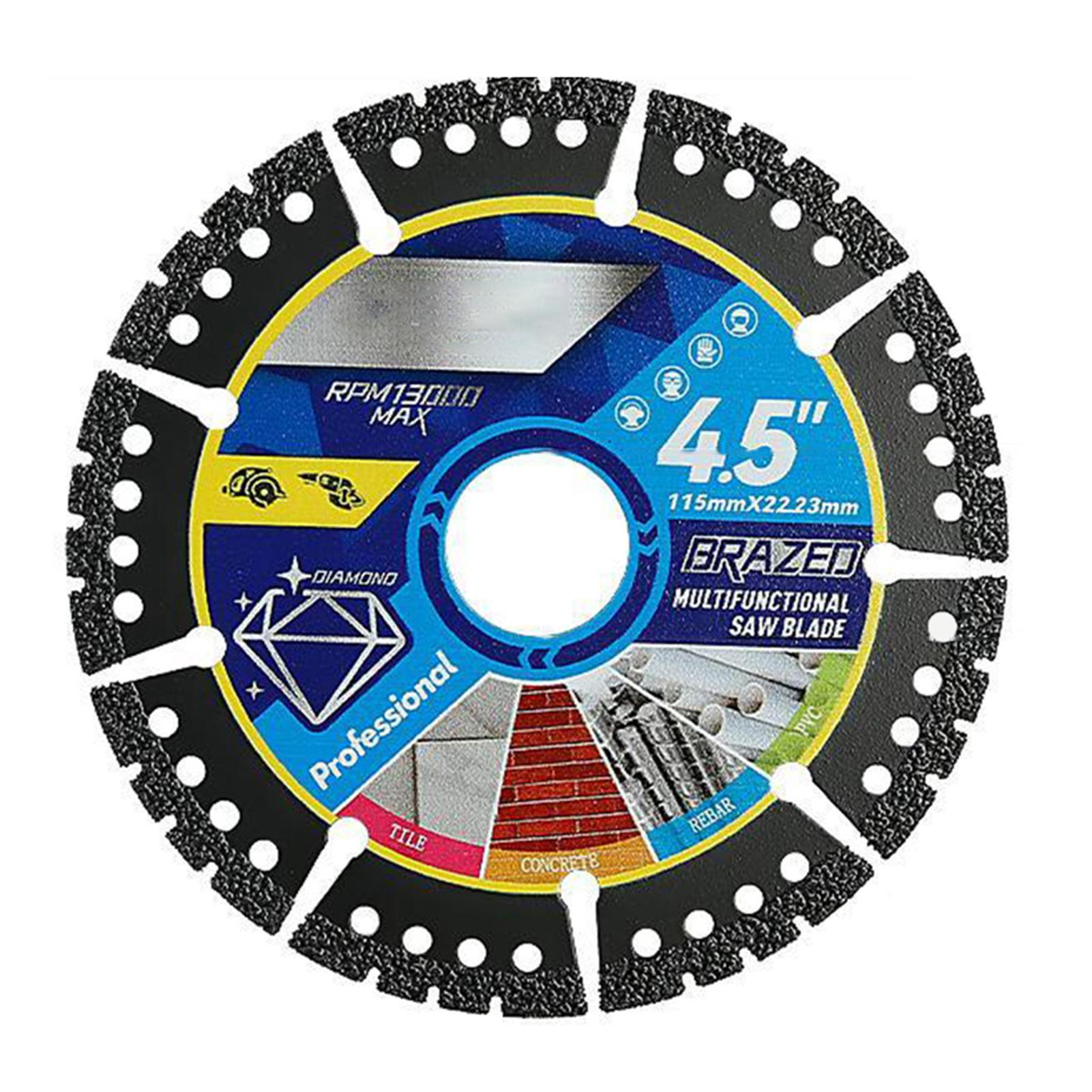 

1Pcs Multifunctional Cutting Saw Blade Ultra Thin Saw Blade Ceramic Tile Glass Cutting Disc for Angle Grinder Diamond Composite