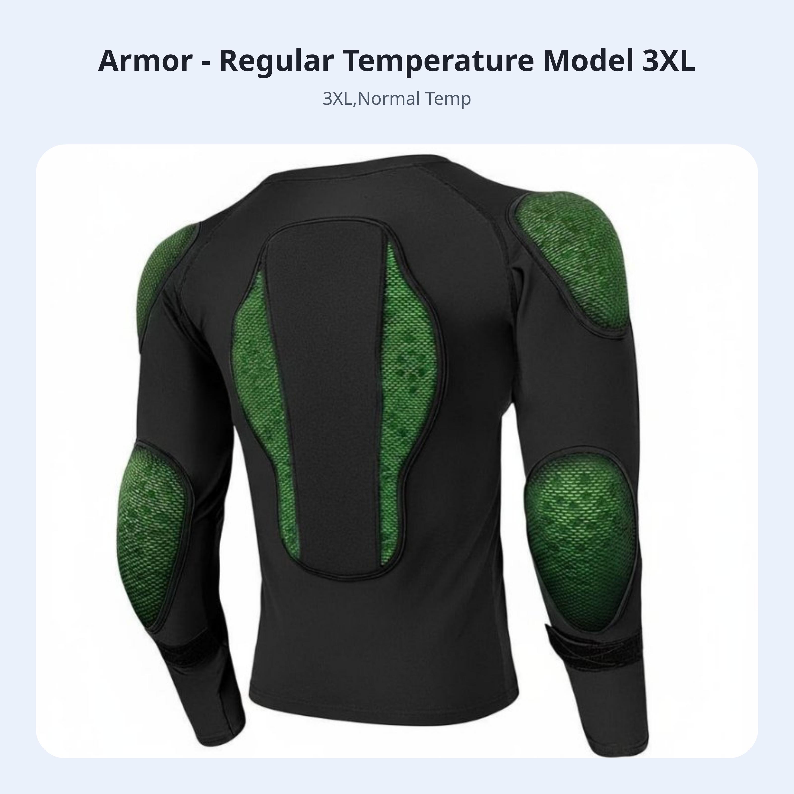 

Ski Protective Gear Set, Pelvic, Knee, Elbow Pads, Anti-Fall Inner Wear for Snowboarding and Ice Skating 3XL Normal Temp