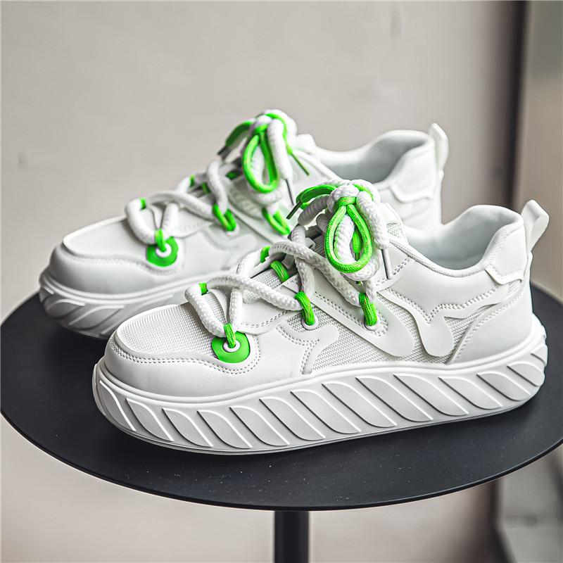 Korea Style White Shoes Men Hip Hop Punk Skateboard Shoes Fashion Sneakers Student Outdoor Sports Casual Shoes for Women Sneaker