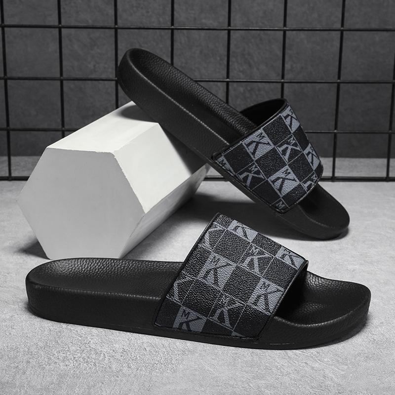 Shoes Men Sandals Slippers Fashion Flip Flops Casual Innovative Design Shoes Men Soft-soled Lightweight Home Slippers Sneakers