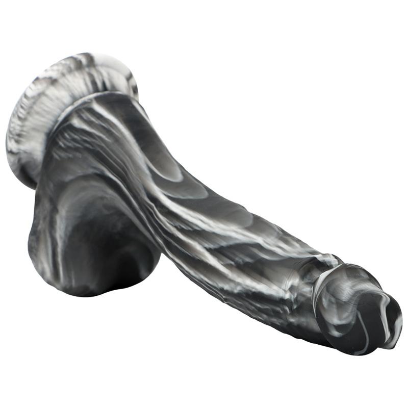 Women's Mixed Color Liquid Silicone Soft Simulation Big Dildo Dildo Masturbation Device Rear Court Anal