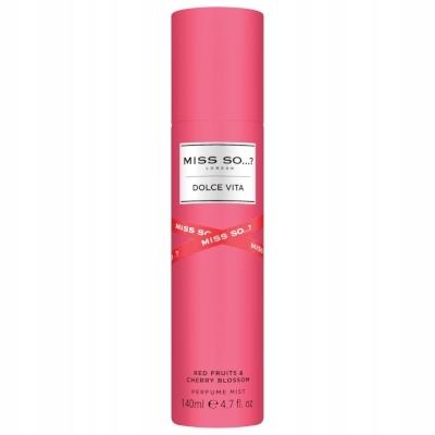 So...? Miss So...? Dolce Vita Body Mist For Women, Red Fruits &