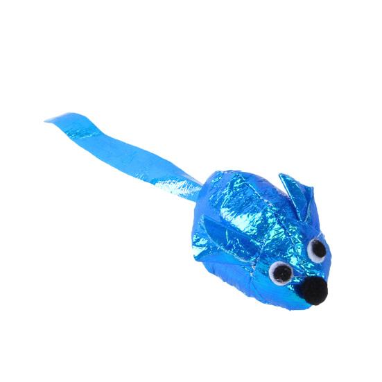 Yousheng Kitten Toy Colored Mice Shape Stress Relief Playing Toy with Catnip Cat Interactive Toy Pet