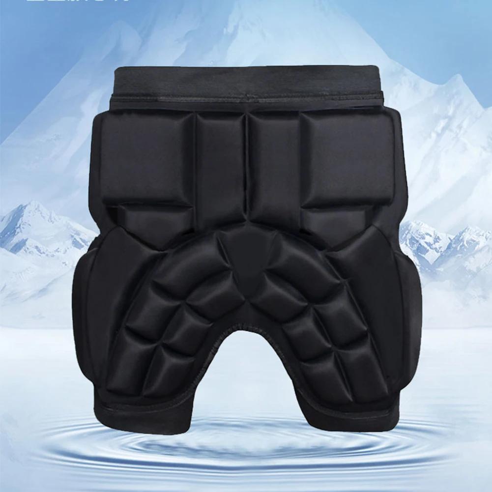 Unisex Skateboard Shorts Thickened Hip Protector EVA Hip Protective Pads Anti-Fall Butt Protection Pad for Skating Ski Snowboard