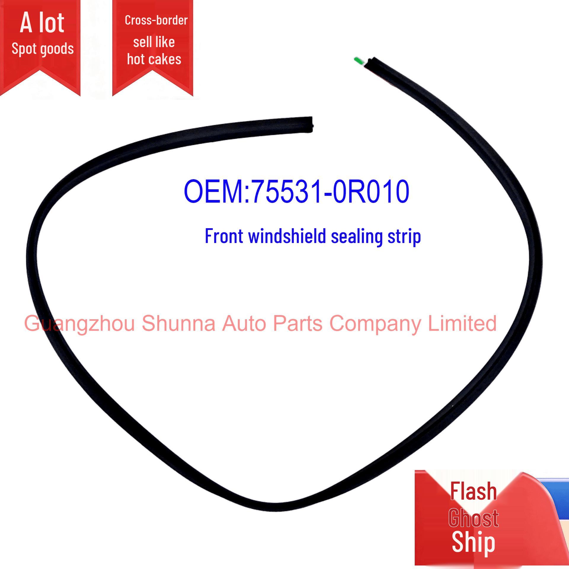 75531-0R010 Windshield Weatherstrip for 2009 Toyota RAV4 ACA3# Car sealing strip