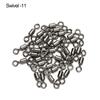 Connector Fishing Tackle Accessories Spinner Swivel Carp Fishing Feeder Coarse Swivel Stop Beads