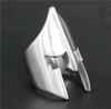 Drop Ship Size 7-16 Cool Fashion Helmet Armor Ring 316L  Stainless Steel Polishing Cool Fighter Biker Ring