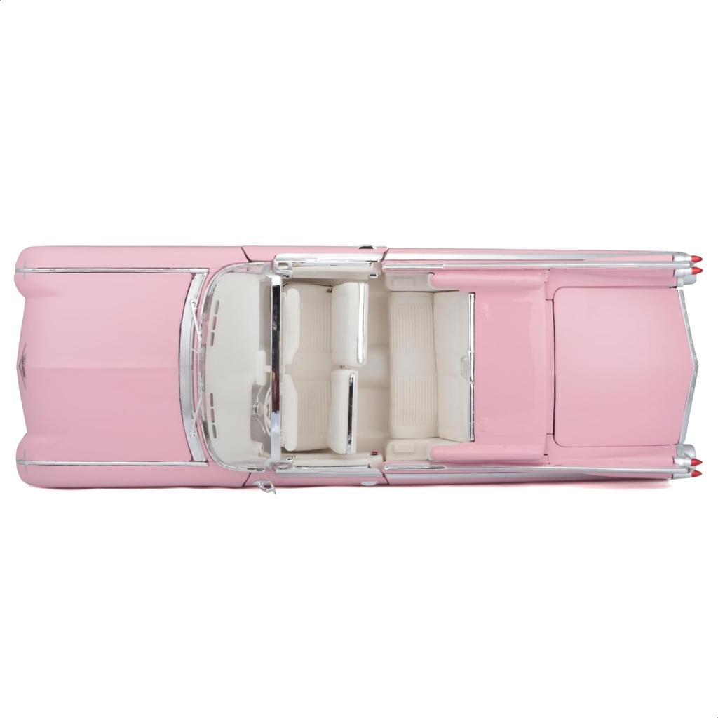 Maisto 1/18 Scale Cadillac Eldorado Biarritz 1959 Pink / Diecast Model Car, Finished Model, 36813 PK