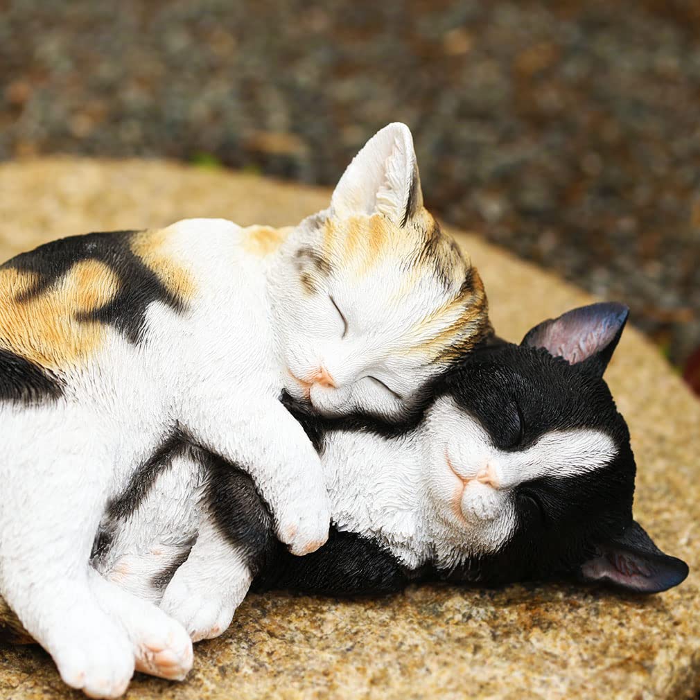 Devalier Ca82 M [Authentic] Calico Cat Figurine, Made of Resin, Perfect Gift