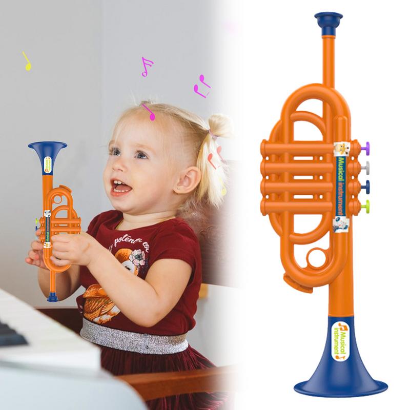 Toddler Trumpet Musical Toys For Kids Novelty Creative Children's Horn Toys For Birthday Events Music Class Graduation Party