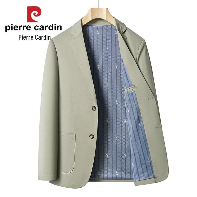 Pierre Cardin Men's Cotton Notched Lapel Blazer