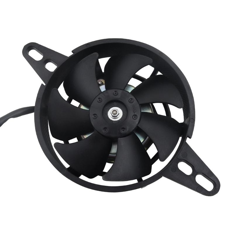 Powerful 3500RPM Motorcycle Radiator Fan With 12V 3500RPM For ATV Dirt Bikes 150cc To 250cc Improves Cooling System
