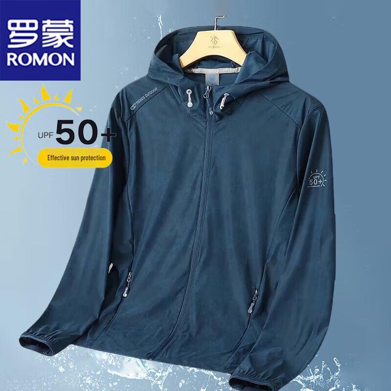 ROMON Men's Summer Ice Silk Sun Protection Jacket