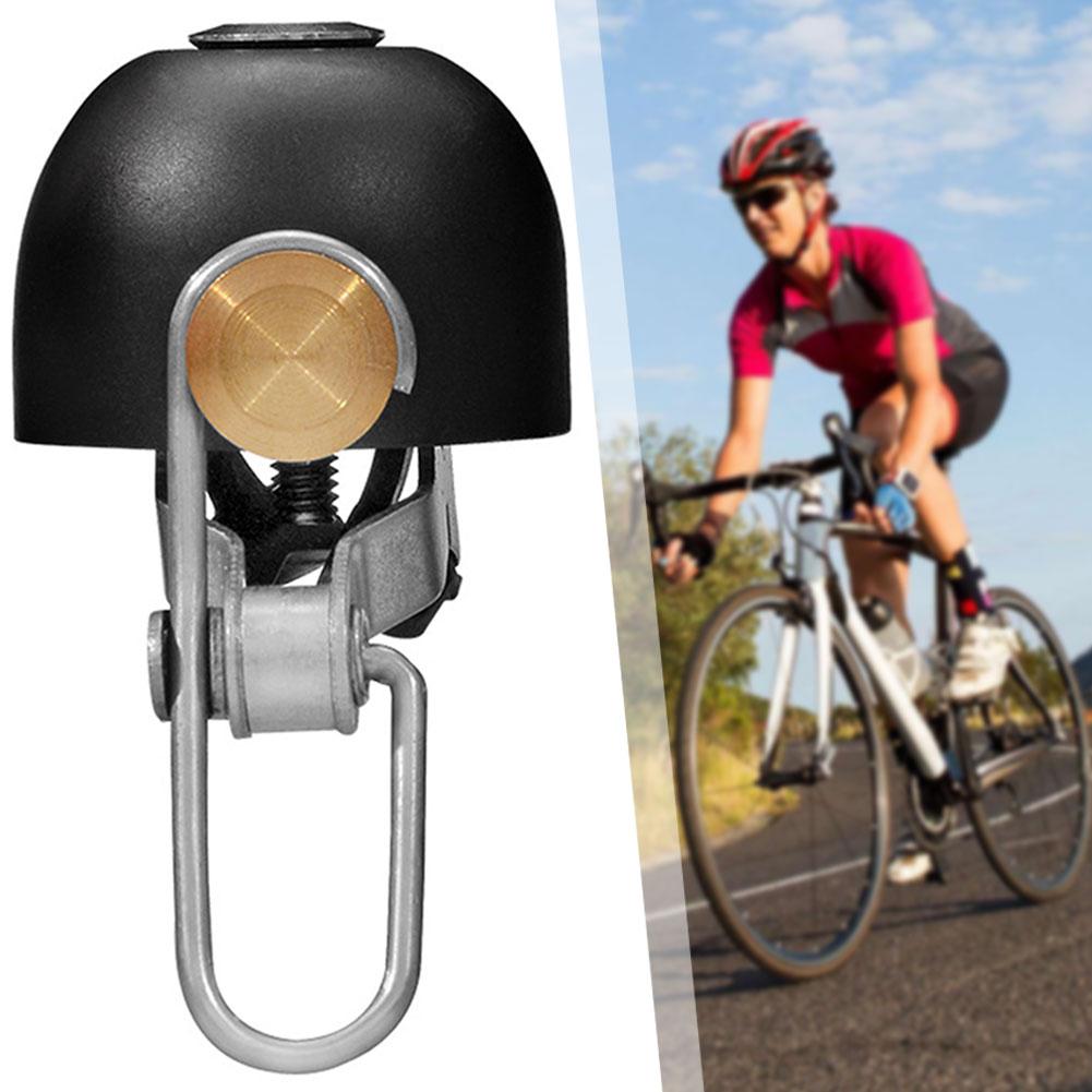 Bicycle Bell,Stainless Steel Loud-Handlebar Alarm Bike Rings Bell,Universal Fit Bike Sport Alarm Bell,For Road MTBs Fixed Geared