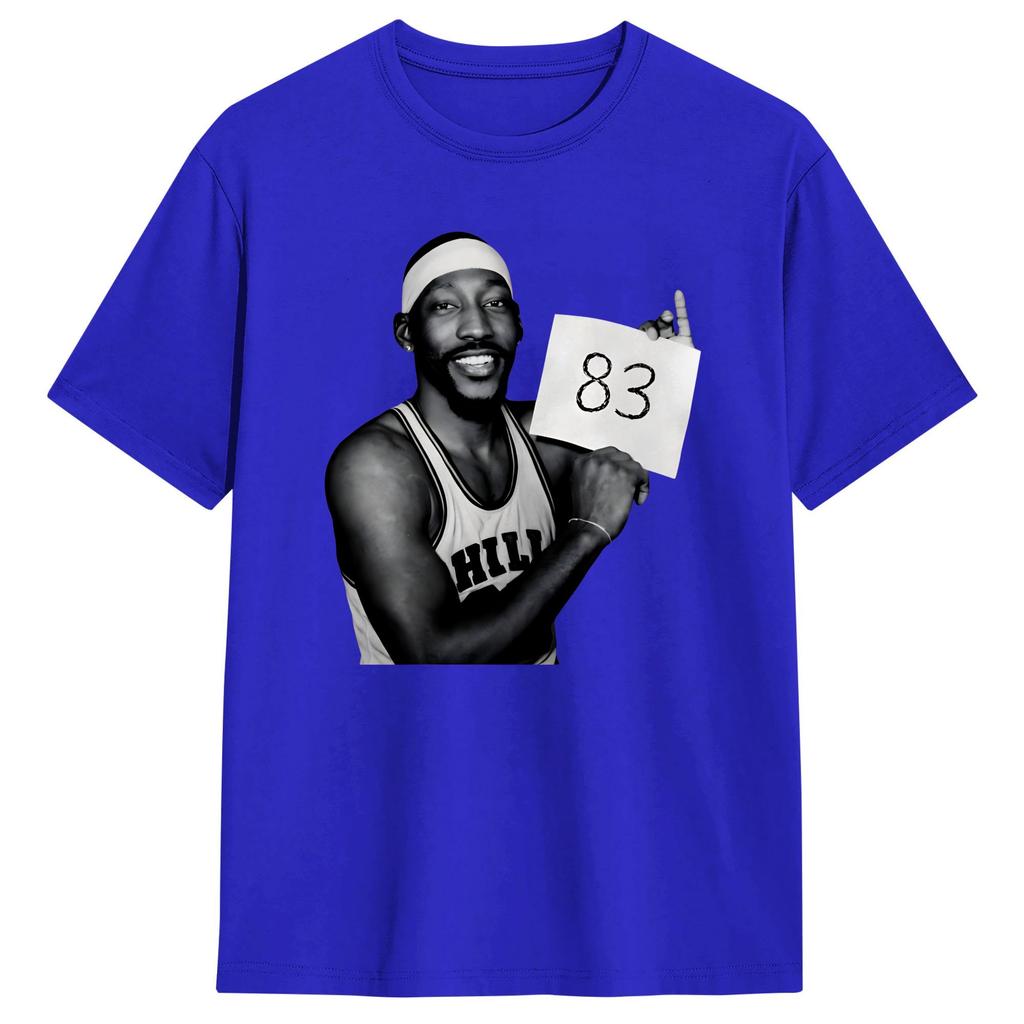 Novelty Bam Adebayo 83 TShirts Unisex Crew Neck Cotton T Shirts Short Sleeve Tee Shirt Printed Tops