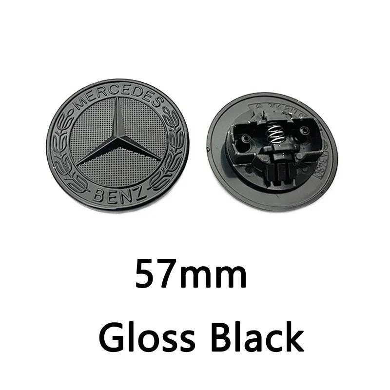 

Car Sticker 2025 Hot For Benz 1pcs 44mm 57mm 74mm Metal For Mercedes Benz Front Hood Bonnet Head GLA GLB GLC GLE E200 E260 E300