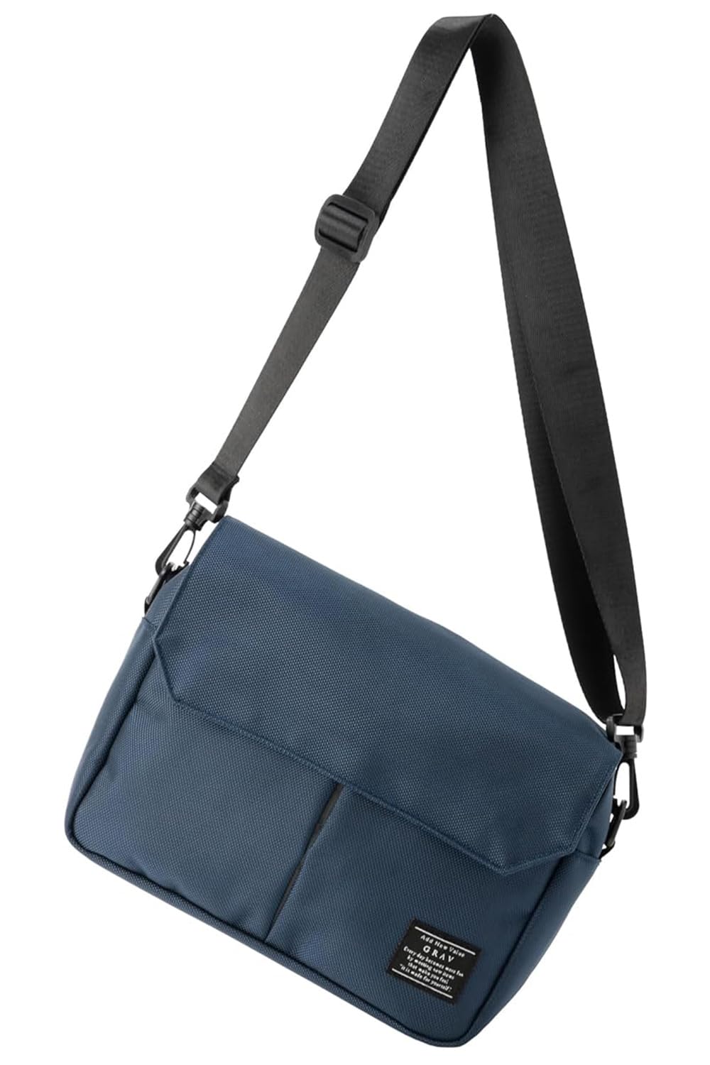 

Наплечная сумка для мужчин и женщин большой вместимости, водонепроницаемая и функциональная сумка кроссбоди, идеально подходящая для повседневного использования и активного отдыха [GRAV] Маленькая,