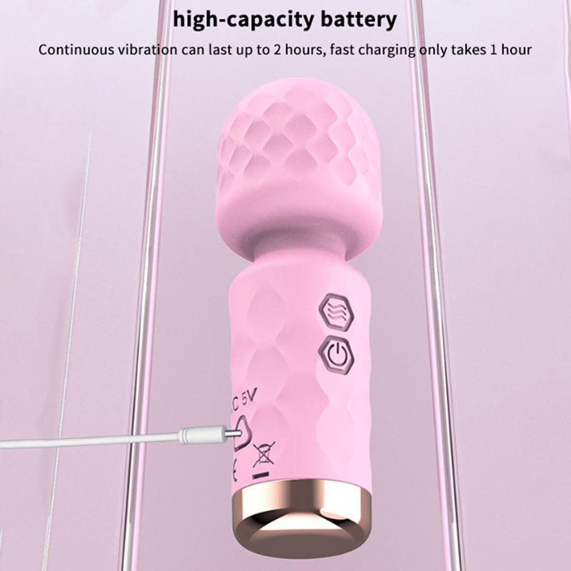 Mini Vibrator Sex Toys Personal Bodymassager Rechargeable Silent Strong Shock Female Macturhator