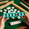 Easy Mahjong Charleston Tool Tracker Board Practice with Dice American Passing Tabletop Accessories Sequence Guide for Tile Exchange Compact