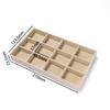 1Pc Jewelry Display Jewelry Storage Tray Jewelry Holder Portable Ring Earrings Necklace Organizer Box