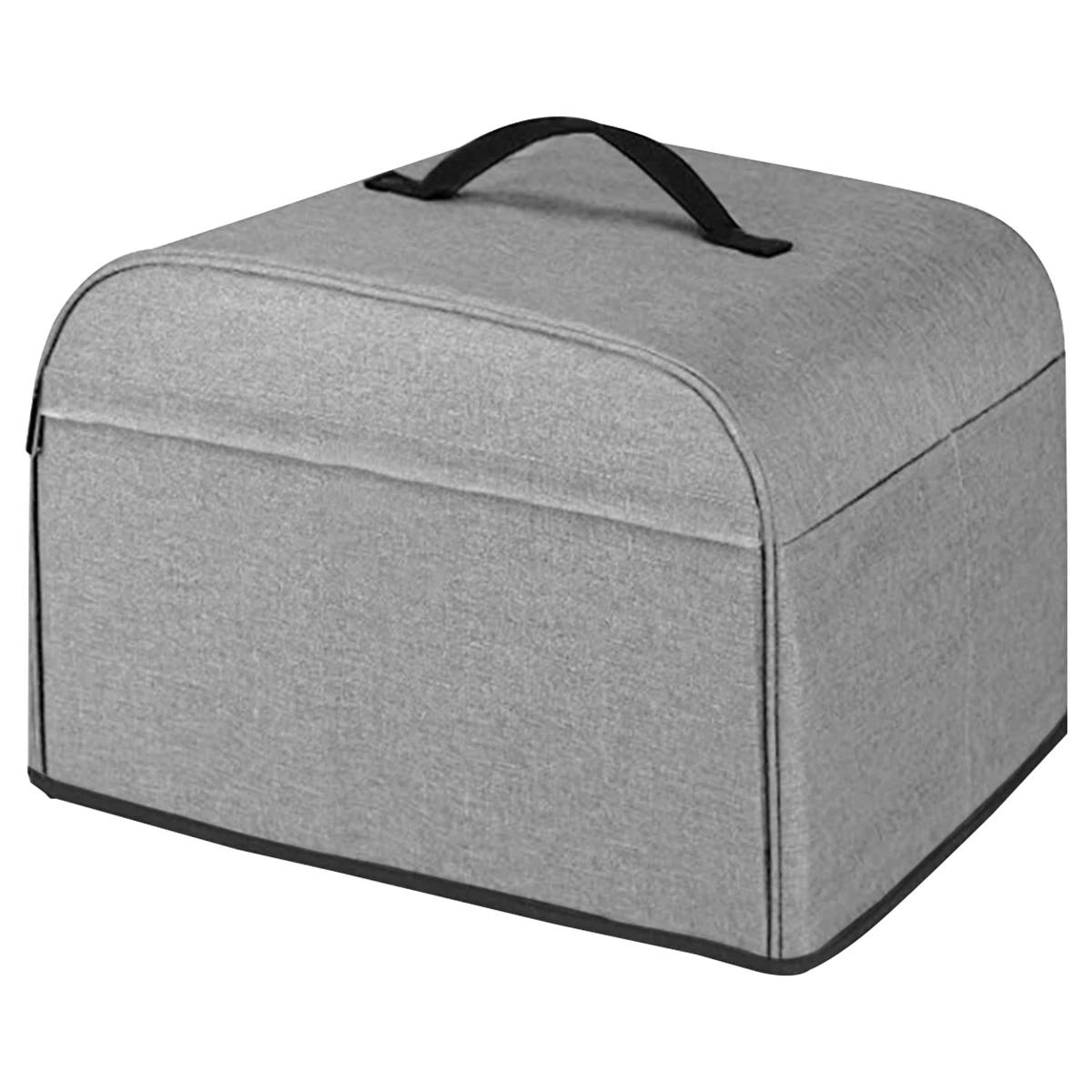 

Пилозахисний чохол для AG301 AG302 AG400 Чохол для аерофритюрниці з кишенями для зберігання та ручкою Водонепроникний Міцний Кухонний Пилозахисний ковпак для випічки/тостера 34x36x25cm світло-сірого кольору